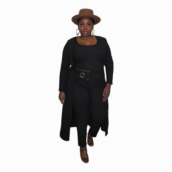 3-piece Ribbed Set - Picture 3 of 4